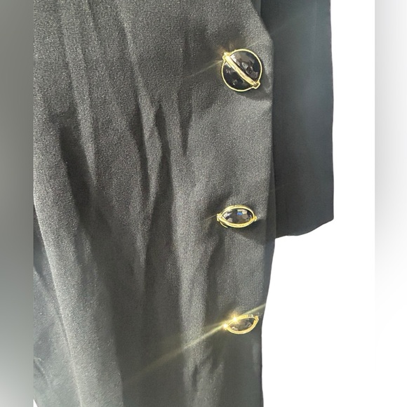 RICKEY FREEMAN for TERI JON vintage 1990s sheath dress business workwear size 4 - Picture 4 of 11